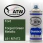 Preview: Ford, Forged Green Metallic, L9 / M7472: 400ml Sprühdose, von ATW Autoteile West.